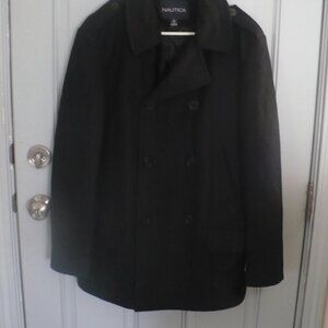 Ladies Nautica Wool Blend P-Coat Size M New Condition